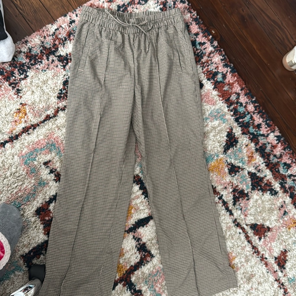 H&M houndstooth pants